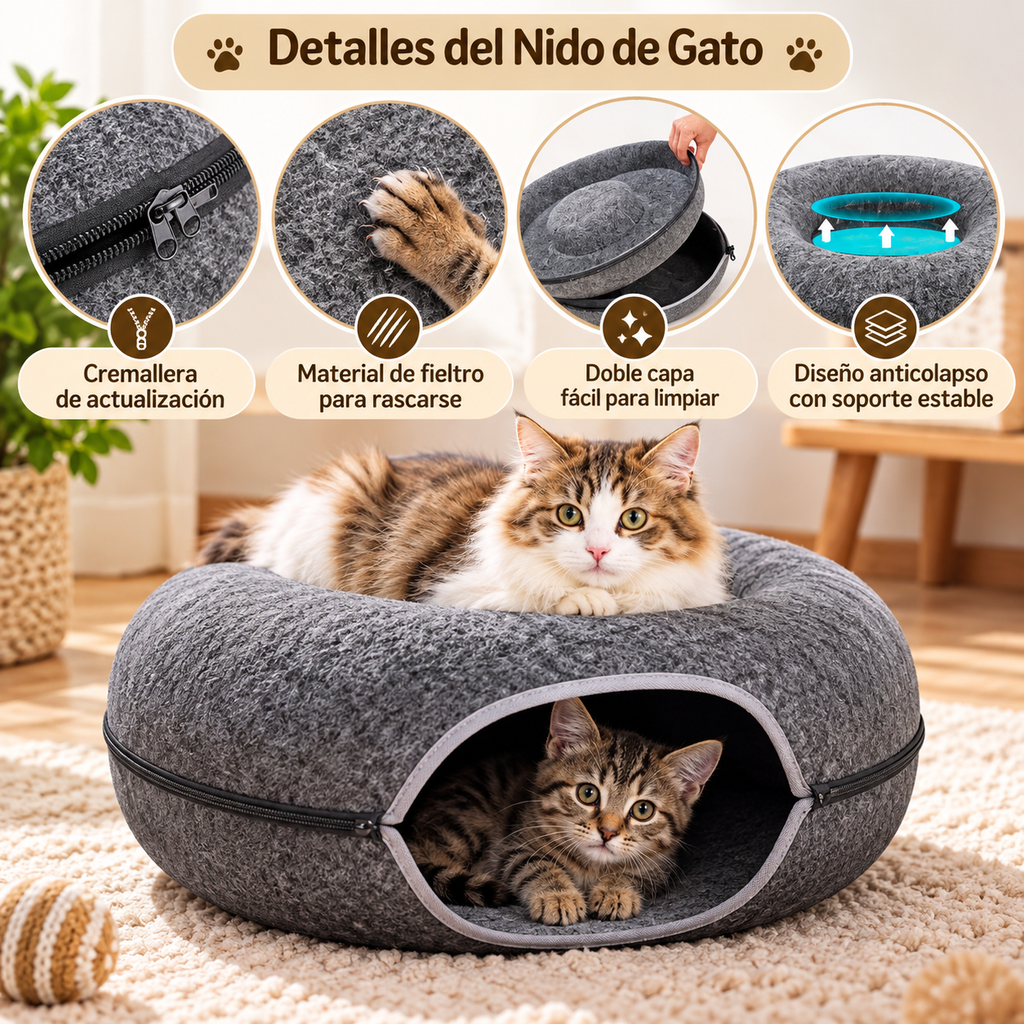 Cama Rascador Gatos