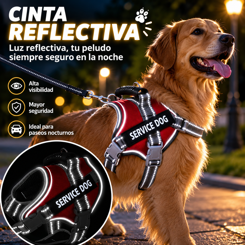 Arnés para perro. Dog Service